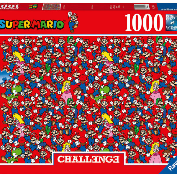 165254 Puzzel 1000 stukjes Challenge - Super Mario