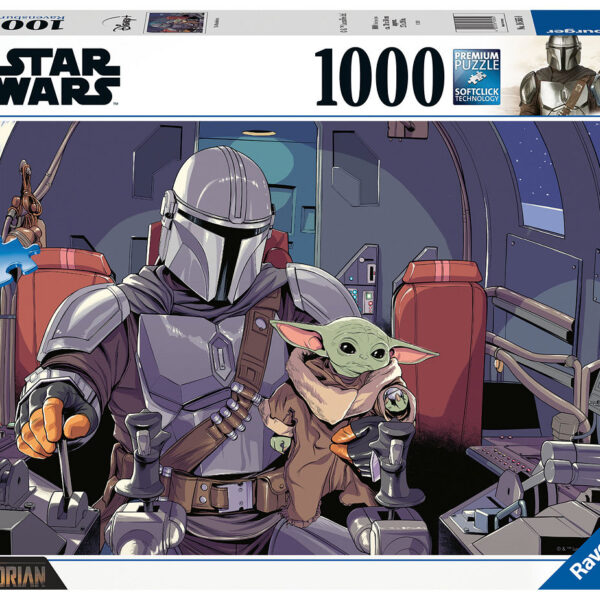 165650 Puzzel 1000 stukjes De Mandalorian