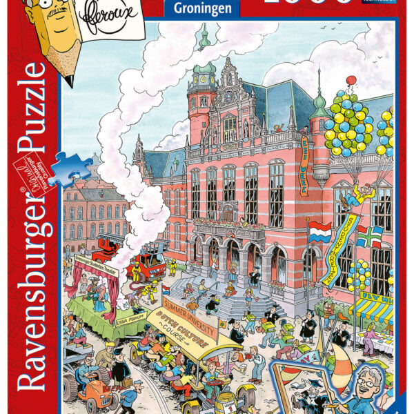 165964 Puzzel 1000 stukjes Fleroux Groningen