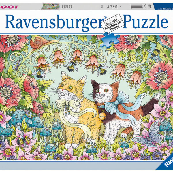 167319 Puzzel 1000 stukjes Kattenvriendschap