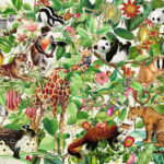 168248 Puzzel 2000 st. Jungle