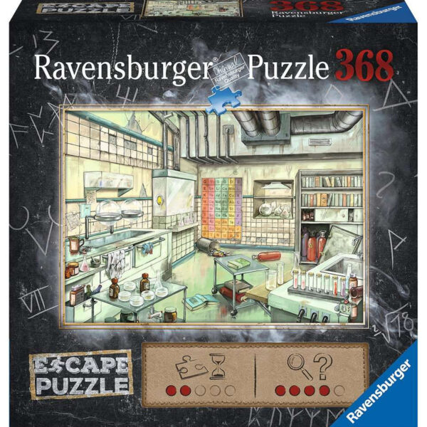 168446 Escape Puzzel - Chemistry Lab 368 pcs.