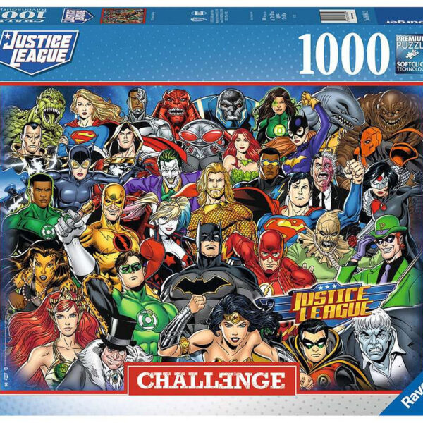 168842 Puzzel 1000 stukjes DC Comics Justice League Challenge