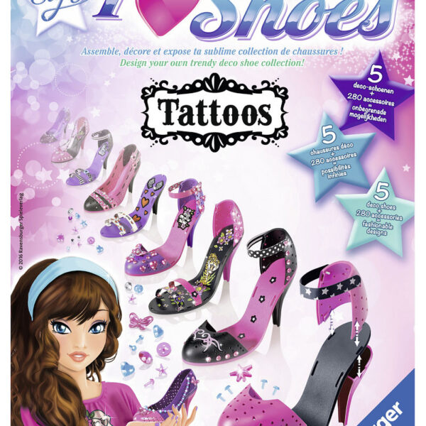 185085 So Styly I Love Shoes Tattoos