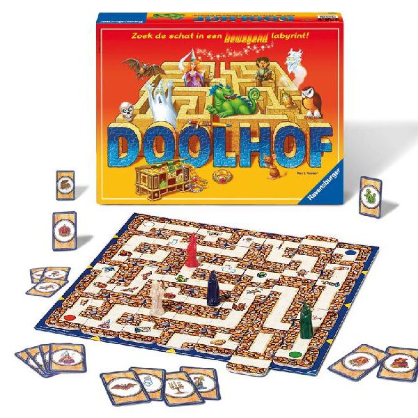 264421 Spellen voor het gezin Doolhof