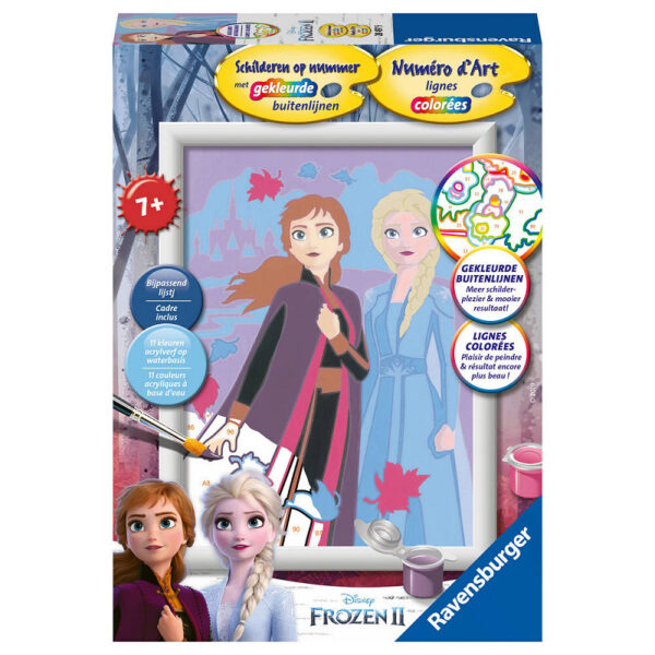 284979 Schilderen op nummer Serie Classic E Frozen 2 Zusterliefde