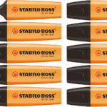 70/54 STABILO Boss Original oranje 10 st
