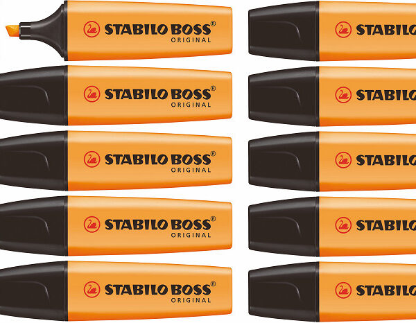70/54 STABILO Boss Original oranje 10 st