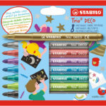 377/96 STABILO Trio Deco etui 8 st
