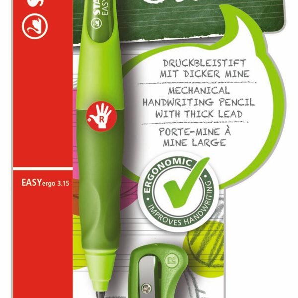 B-46879-5 STABILO EASYergo 3.15 R groen/donker groen blister