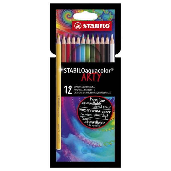 1612/1-20 STABILO aquacolor Arty etui 12 stuks