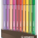 6820-031-04 STABILO Pen 68 colorparade antraciet/lichtblauw