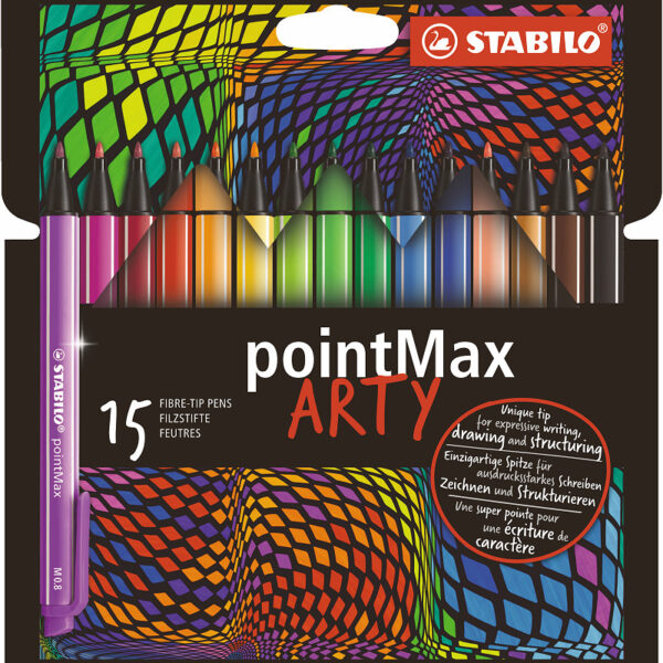 488/15-1-20 STABILO point Max Arty 15 stuks