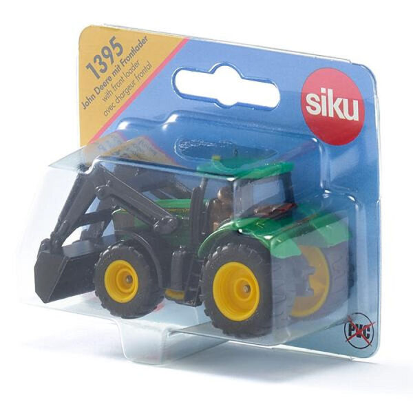 1395 Siku blister serie 13 John Deere with front loader