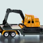 1611 Siku blister serie 16 Dieplader met graafmachine