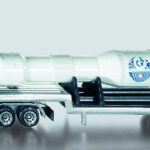 1614 Siku blister serie 16 Dieplader met raket