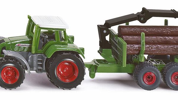 1645 Siku blister serie 16 Tractor met bomentransporter