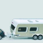2542 Siku Super Auto met caravan