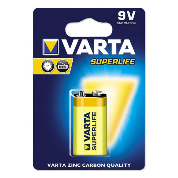6F22los Batterij Varta Superlife 9V Zinc bls1