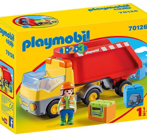 70126 Playmobil 1.2.3. Kiepwagen