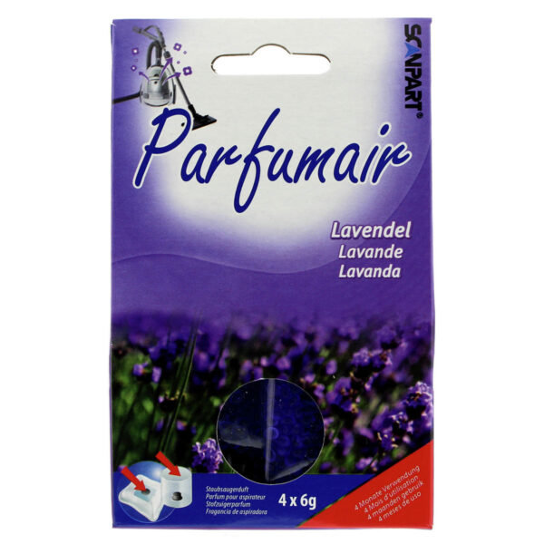2690040030 Scanpart Parfumair stofzuiger geurparels lavendel 4x6g