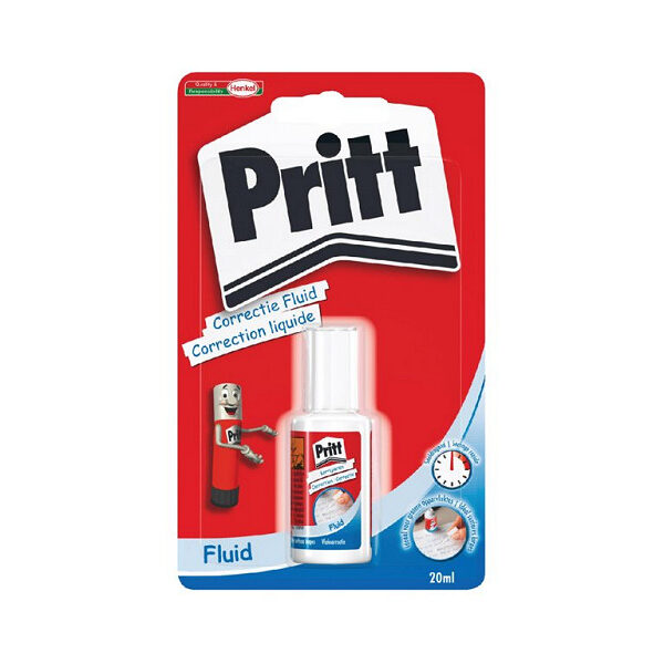 3748101 Pritt correctie fluid 20ml op kaart