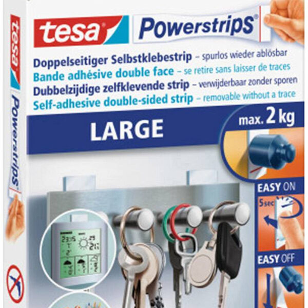 58000-00102-10 Tesa Powerstrips Large 10 stuks