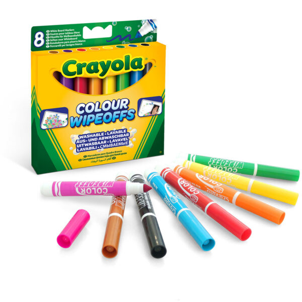 03-8223 Crayola Whiteboard Viltstiften 8 stuks