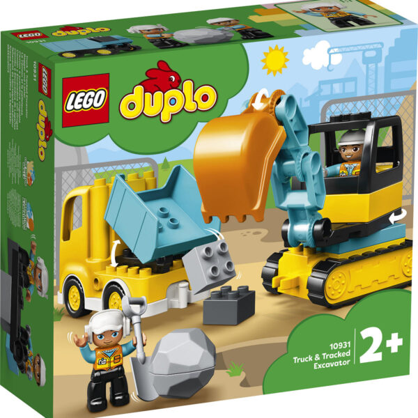 10931 DUPLO Truck en Graafmachine met rupsbanden