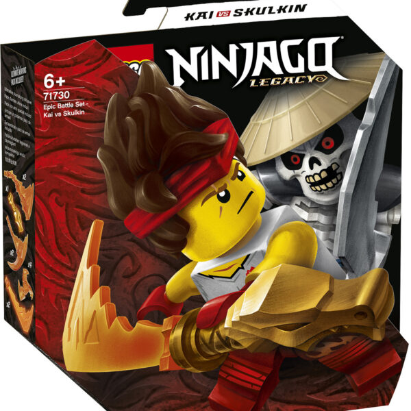 71730 LEGO Ninjago Epische Strijd set - Kai tegen Skulkin