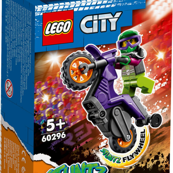 60296 LEGO City Stuntz Wheelie stuntmotor