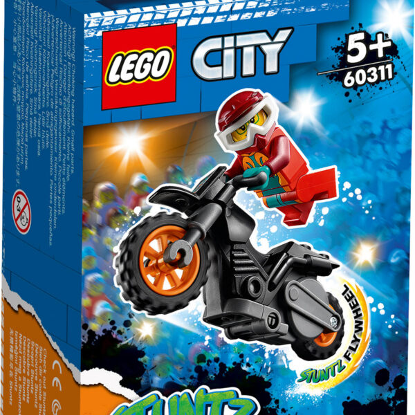 60311 LEGO City Stuntz Vuur stuntmotor