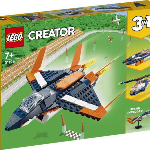 31126 LEGO Creator Supersonisch straalvliegtuig
