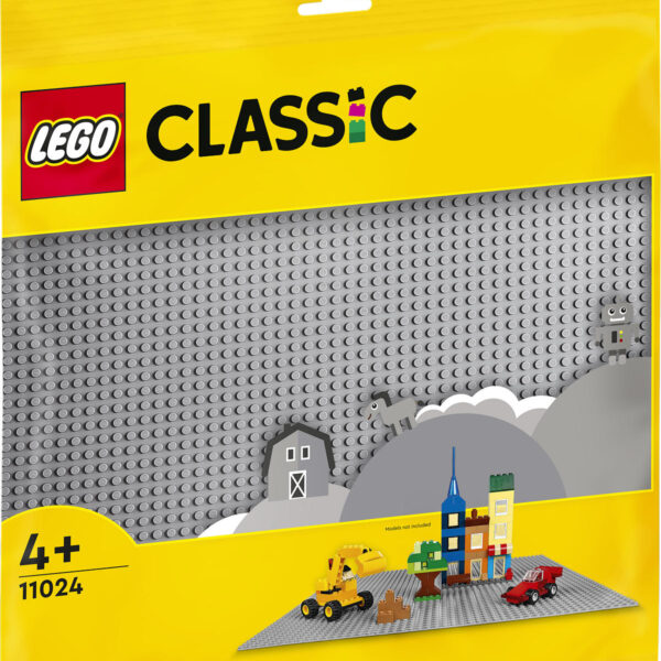 11024 LEGO Classic Grijze Bouwplaat