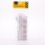 ARD1543 Tafelcontactdoos 4-voud RA 5m.