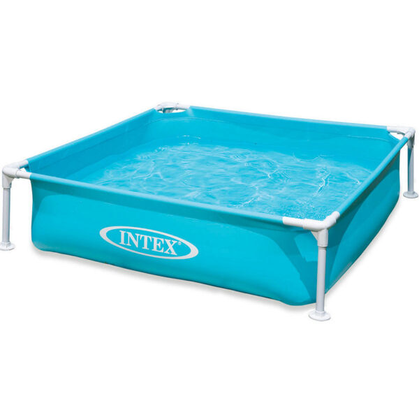 57173NP Intex Mini frame pool 122x122x30cm blauw