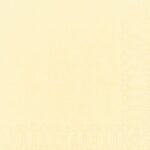 104955 Duni servetten Cream 3-laags 33x33