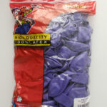 1130 Zak met 100 ballons no. 12 paars