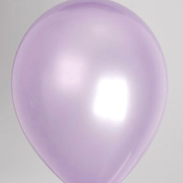 1556 Zak met 100 ballons no. 12 parel violet