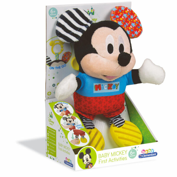 17165 Clementoni Disney Baby Mickey Pluchen Knuffel