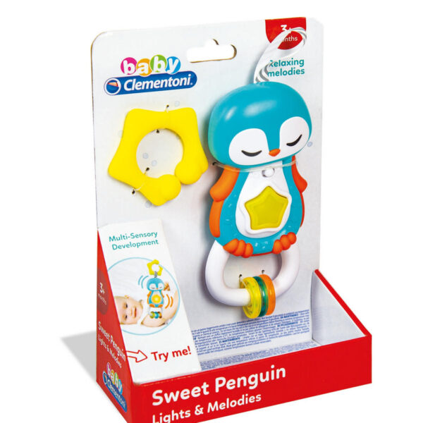 17331 Clementoni Baby Elektronische Pinguin Rammelaar