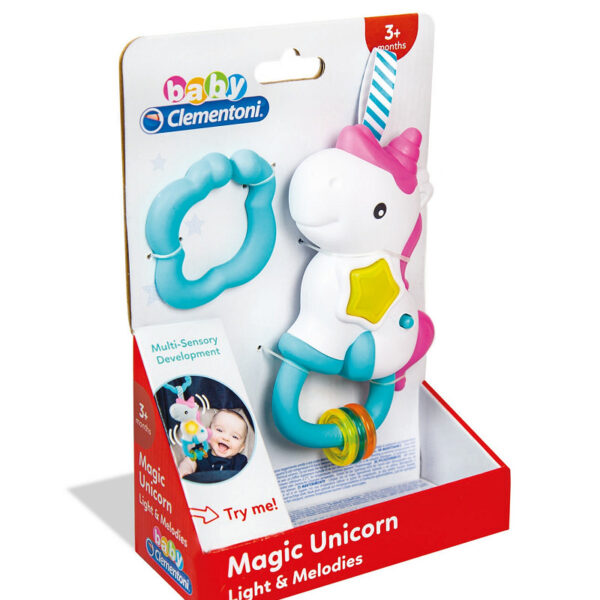17333 Clementoni Baby Rammelaar Eenhoorn
