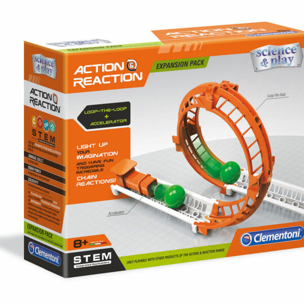 19115 Clementoni Action en Reaction Looping en versneller