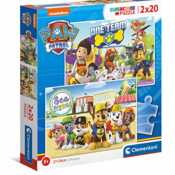 24779 Clementoni Puzzel 2x20 stukjes Paw Patrol