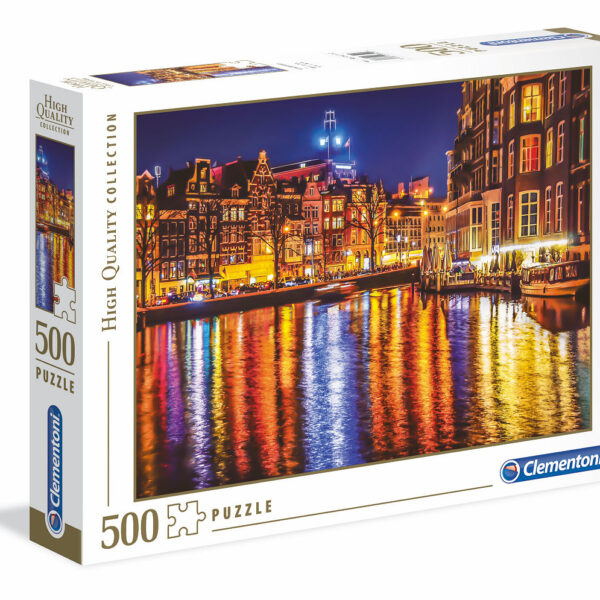 35037 Clementoni Puzzel 500 stukjes Amsterdam