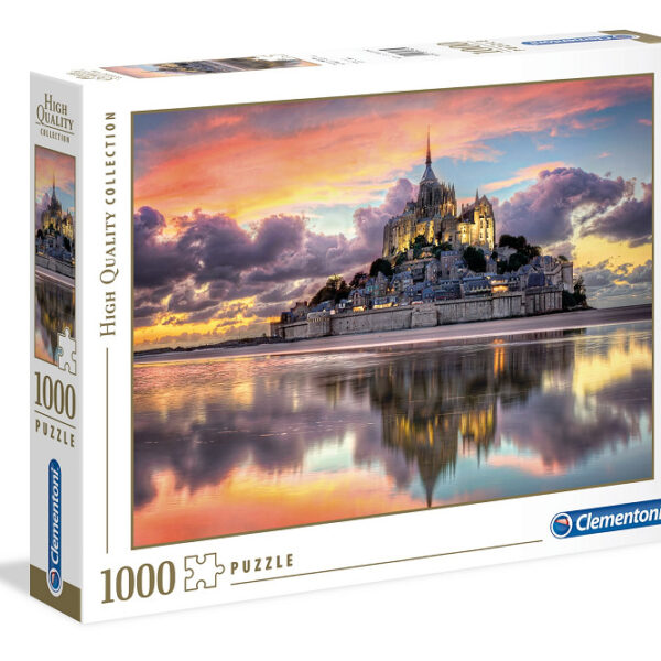 39367 Clementoni Puzzel High Quality 1000 stukjes Mont St-Michel