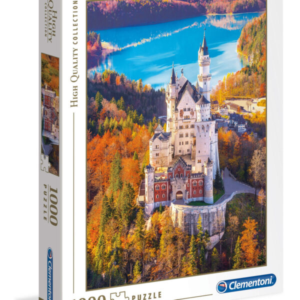 39382 Clementoni Puzzel High Quality 1000 stukjes Neuschwanstein