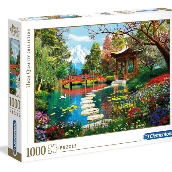 39513 Clementoni Puzzel High Quality 1000 stukjes Fuji Garden