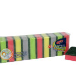 I218.10.11 Multy schuursponsen 10 stuks gemengde kleuren