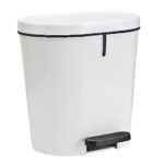 9200004 Sunware Zamora pedaalemmer 8 liter wit/antraciet